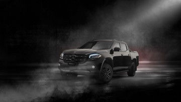 Картинка 2019+mercedes-benz+x350+edition+1 автомобили mercedes-benz пикап мерседес черный edition 1 x350 2019