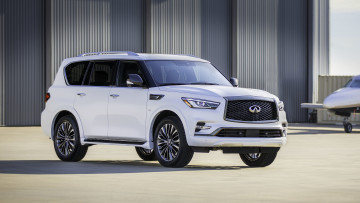 Картинка 2020+infiniti+qx80+edition+30 автомобили infiniti белый edition 30 юбилейный внедорожник qx80 2020
