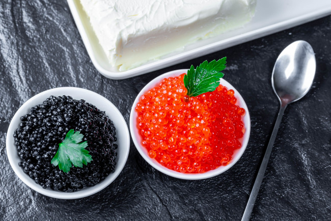 Обои картинки фото еда, икра, снедь