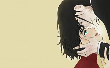 Картинка рисованное кино +мультфильмы северус снейп гарри поттер