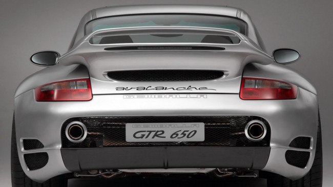Обои картинки фото porsche gemballa gtr 650 avalanche, автомобили, porsche, порше, серебристый