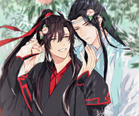 Картинка аниме mo+dao+zu+shi вэй усянь лань ванцзы