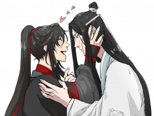 Картинка аниме mo+dao+zu+shi вэй усянь лань ванцзи