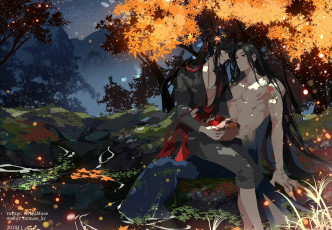 Картинка аниме mo+dao+zu+shi лань чжань вей ин