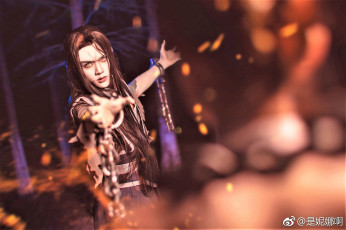 Картинка мужчины -+креатив +косплей вэнь нин призрачный генерал костюм