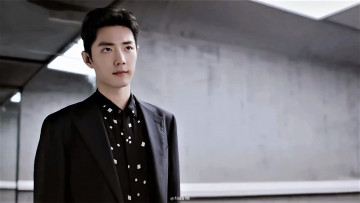 Картинка мужчины xiao+zhan актер пиджак