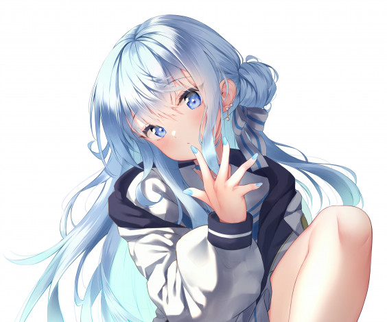 Обои картинки фото аниме, virtual youtuber, виртуальный, ютубер