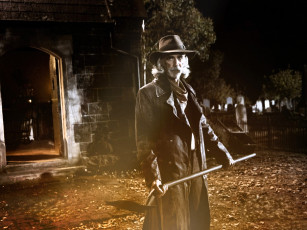 Картинка кино+фильмы ghost+rider старик шляпа плащ лопата кладбище