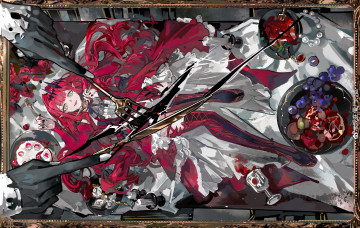 обоя аниме, fate, stay night,  grand order,  apocrypha, девушка