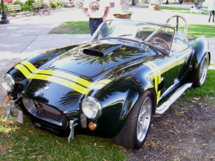 Картинка ac shelby cobra автомобили выставки уличные фото
