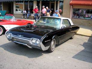 Картинка ford thunderbird автомобили