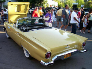 Картинка ford thunderbird автомобили