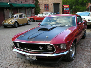 Картинка ford mustang boss автомобили