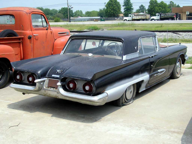 Обои картинки фото ford, thunderbird, автомобили