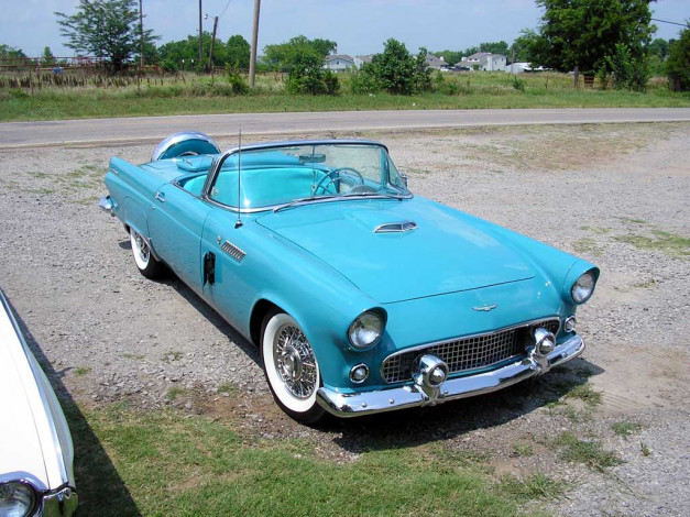 Обои картинки фото ford, thunderbird, автомобили