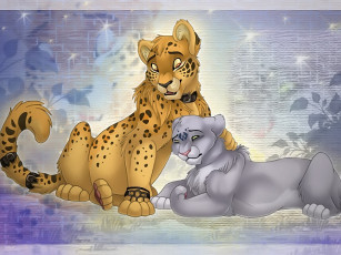 Картинка по мотивам king lion by dolphy рисованные животные сказочные мифические