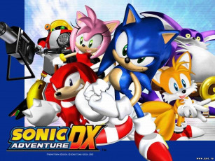 обоя видео, игры, sonic, adventure, dx