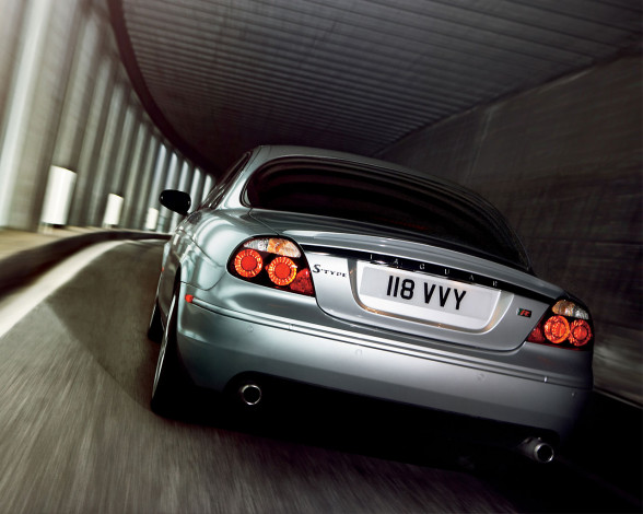 Обои картинки фото jaguar, type, 2008, автомобили