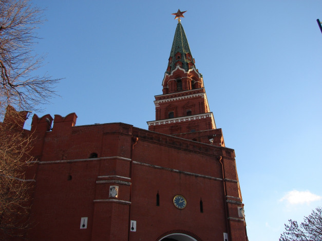 Обои картинки фото боровицкая, башня, города