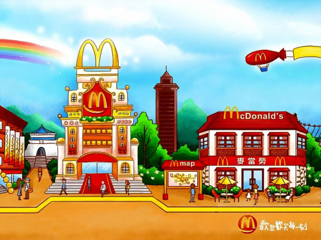 Обои картинки фото бренды, mcdonald`s