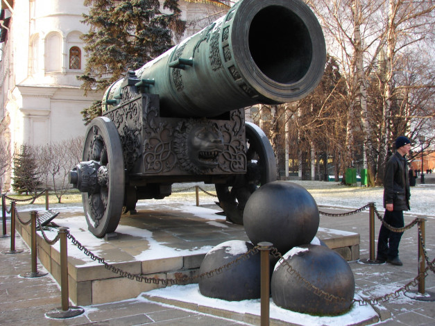 Обои картинки фото царь, пушка, города