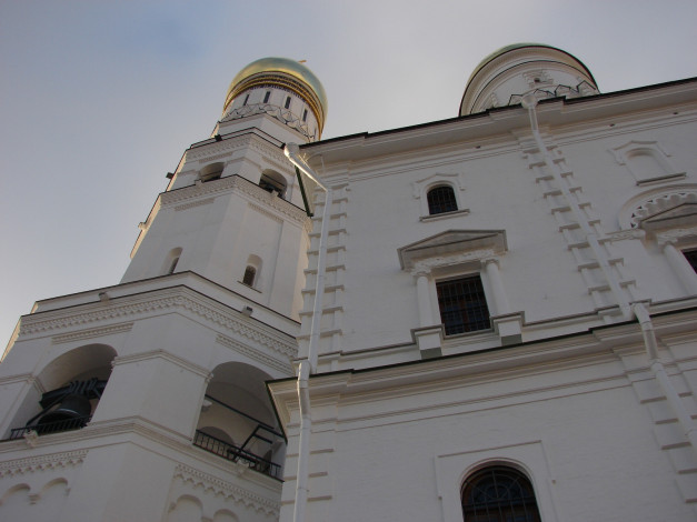 Обои картинки фото колокольня, ивана, великого, города