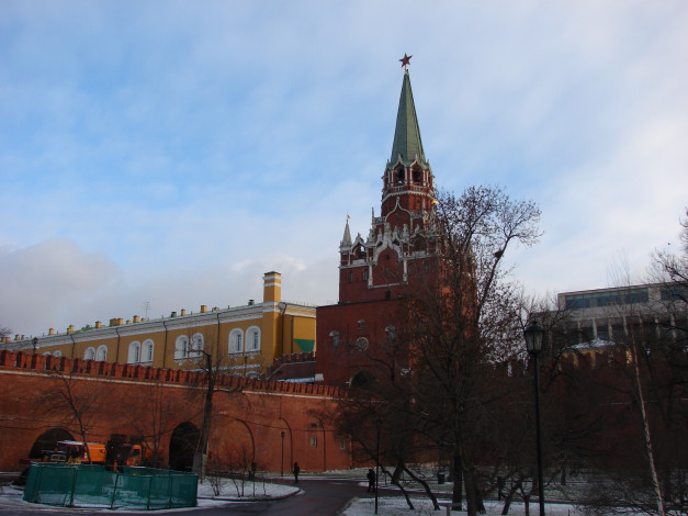 Обои картинки фото троицкая, башня, города