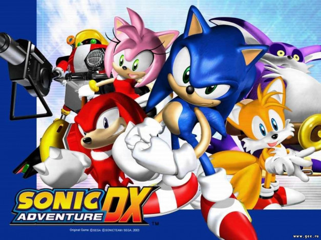 Обои картинки фото видео, игры, sonic, adventure, dx
