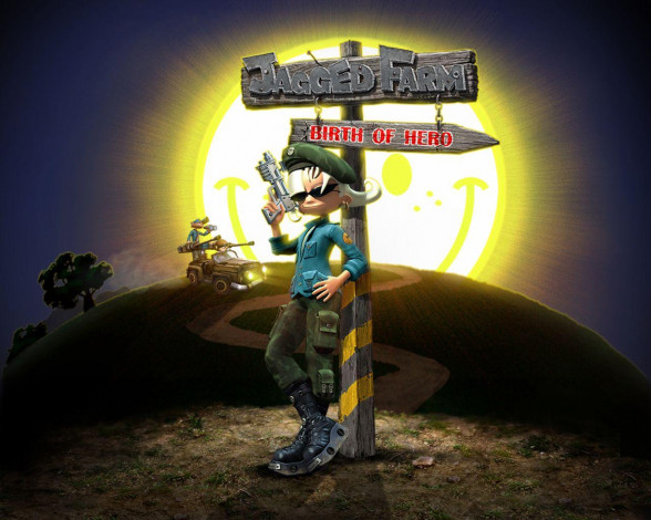 Обои картинки фото jagged, farm, birth, of, hero, видео, игры