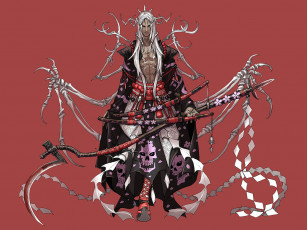 Картинка аниме weapon blood technology