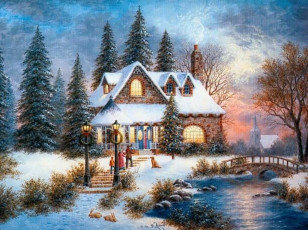 Картинка праздничные рисованные