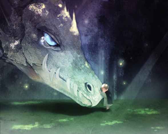 Обои картинки фото фэнтези, драконы