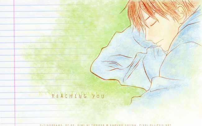 Обои картинки фото аниме, kimi, ni, todoke