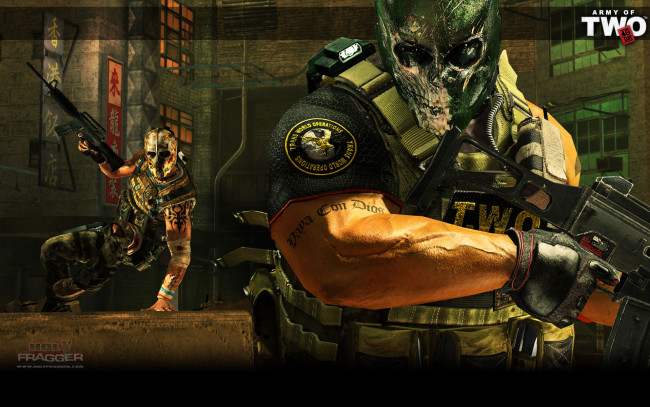Обои картинки фото army, of, two, the, 40th, day, видео, игры