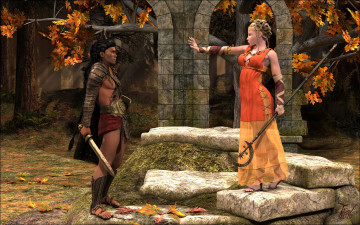 Картинка 3д графика fantasy фантазия