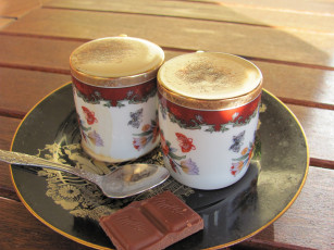 Картинка еда кофе кофейные зёрна шоколад чашки