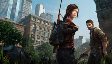 Картинка the last of us видео игры город