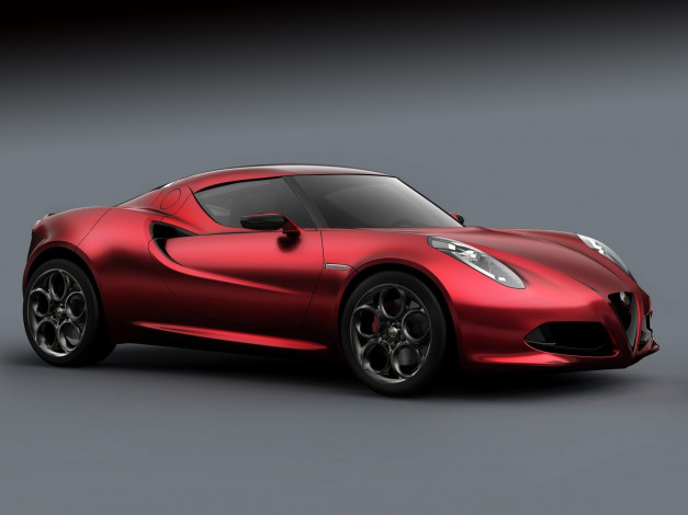 Обои картинки фото автомобили, 3д, alfa, romeo