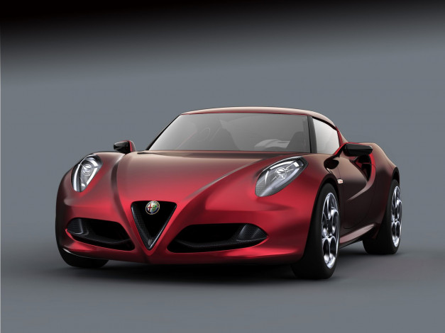 Обои картинки фото автомобили, 3д, alfa, romeo