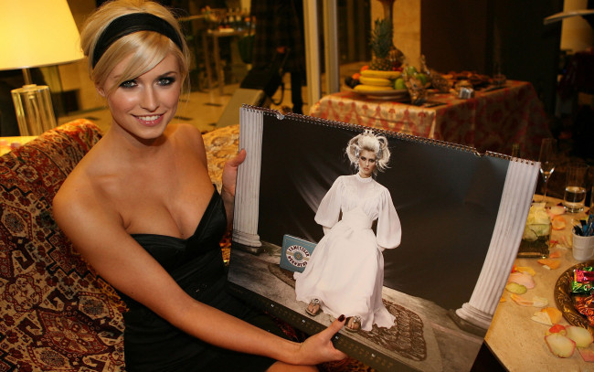 Обои картинки фото Lena Gercke, девушки, , , декольте, украшение