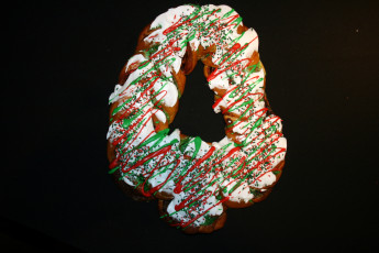 Картинка праздничные угощения новый год урашение пряник