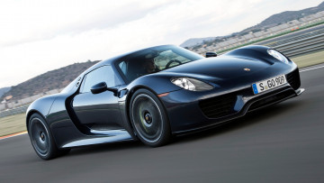 Картинка porsche+918 автомобили porsche dr ing h c f ag германия спортивные элитные