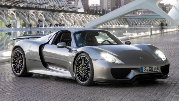 Картинка porsche+918 автомобили porsche dr ing h c f ag германия спортивные элитные