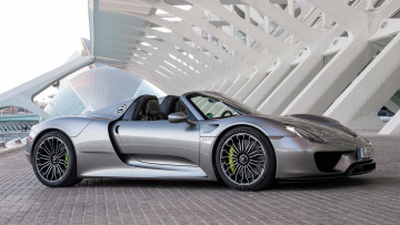 обоя porsche 918, автомобили, porsche, dr, ing, h, c, f, ag, германия, спортивные, элитные