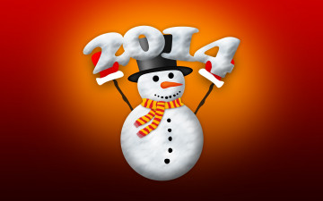 Картинка праздничные векторная+графика+ новый+год снеговик
