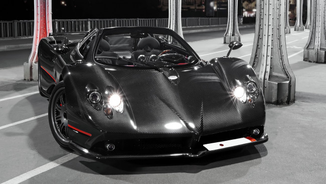 Обои картинки фото pagani zonda, автомобили, pagani, суперкары, automobili, s, p, a, италия