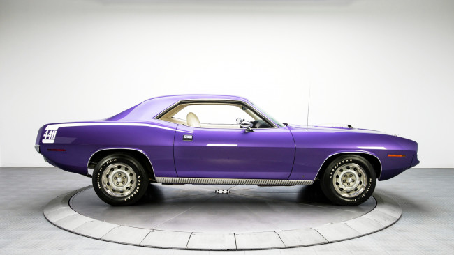 Обои картинки фото plymouth cuda, автомобили, plymouth, легковые, подразделение, chrysler, сша