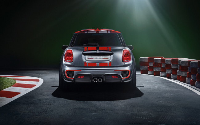 Обои картинки фото автомобили, mini, works, concept, cooper, john