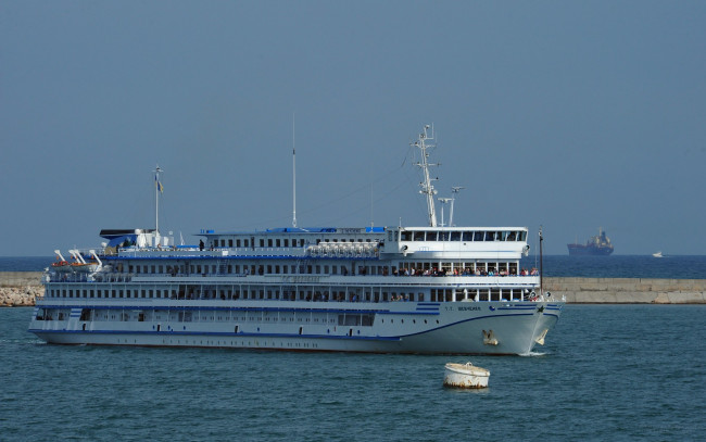 Обои картинки фото корабли, теплоходы, море