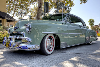 Картинка 1952+chevy+bel+air+hardtop автомобили выставки+и+уличные+фото автошоу выставка